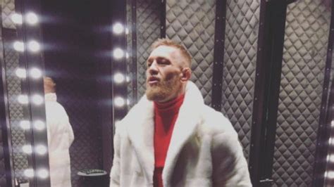 UFC Star Conor McGregor Wears Gucci to His Weigh 